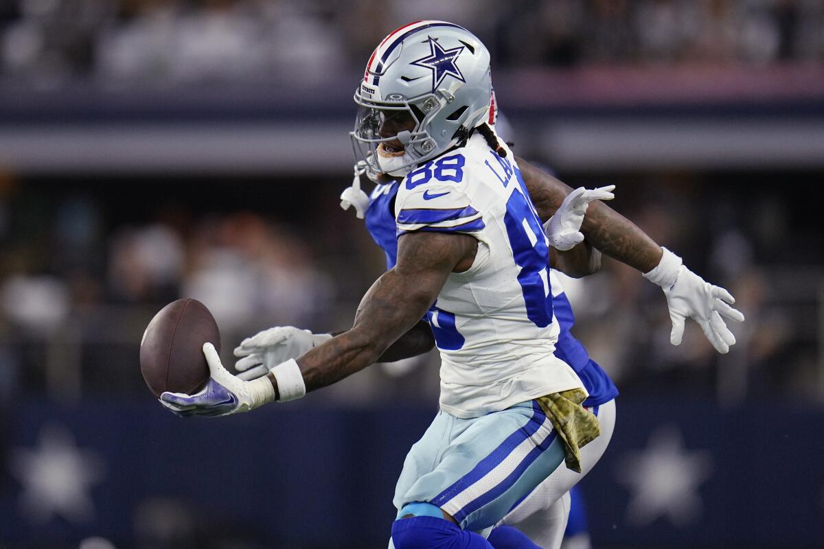 CeeDee Lamb was near NFL receiving history with Cowboys blowing